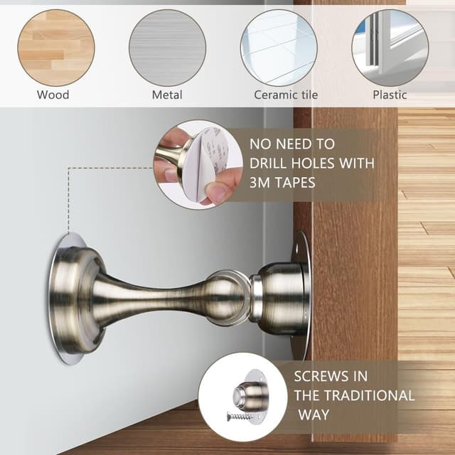 Thumbnail 2 de flintronic Butée de porte magnétique 1 unité 🧲