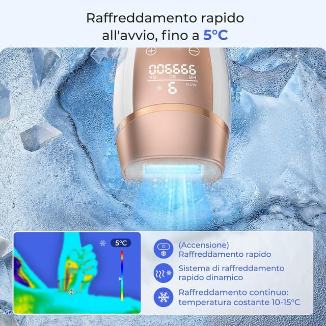 Thumbnail 1 de Deplite 21J Epilatore IPL 9 livelli