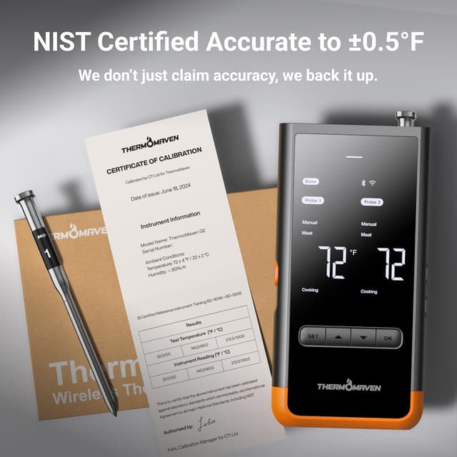 Thumbnail 5 de ThermoMaven Smart Meat Thermometer with 6 Sensors ⚡