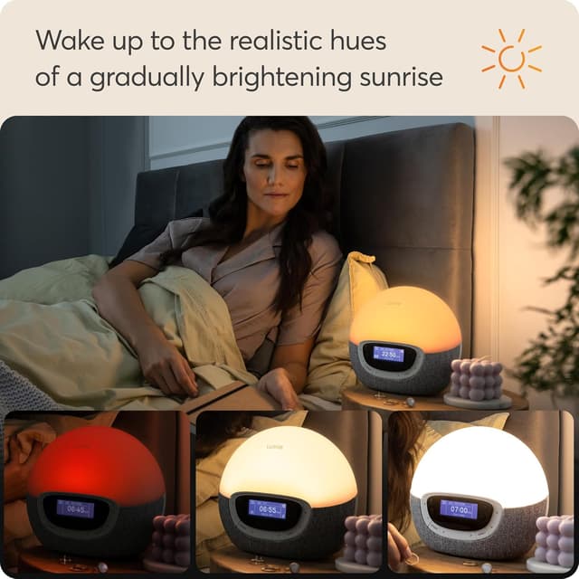 Detalle de Lumie Bodyclock Shine 300 wake-up light clock