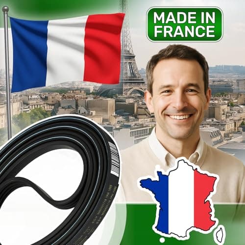 Detalle de ONIX TECH correa Poly-V para secadora 1995 mm PH7 (cód. 00650499 / 650499)