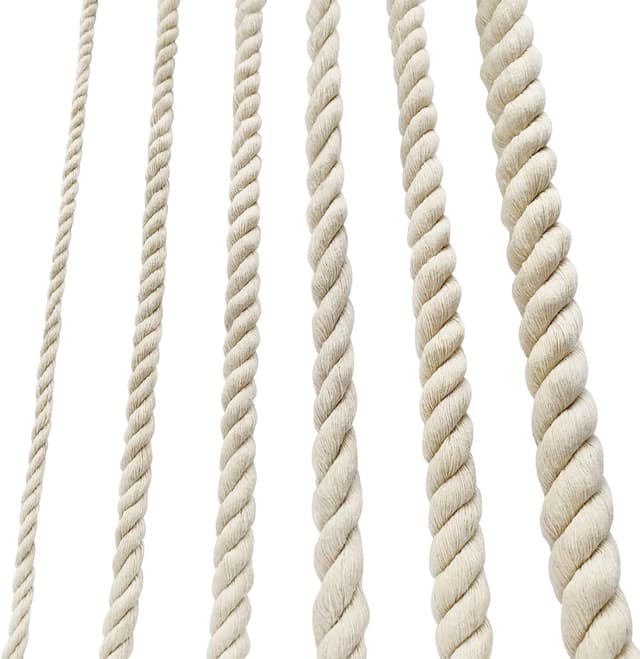 Thumbnail 6 de Nissary Rope 10mm Thick White Cotton 20M