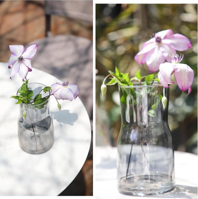 Thumbnail 3 de OFFIDIX Glasvase grau 17,15 cm