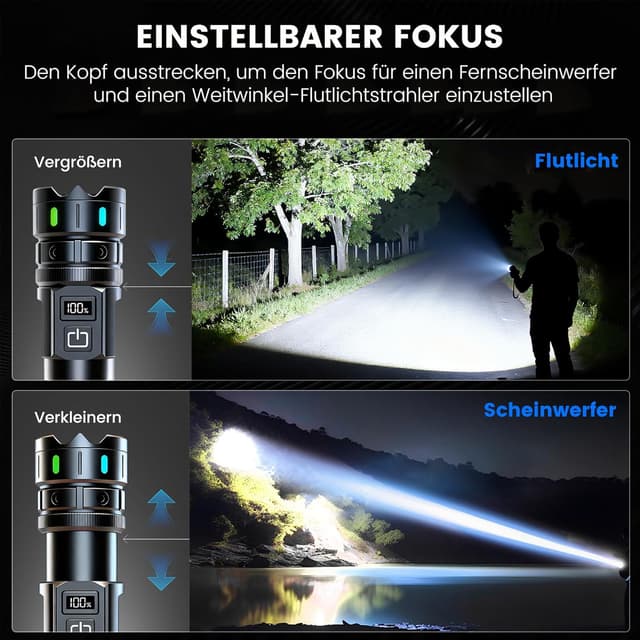 Thumbnail 2 de VASTFIRE Lampe de poche 30 W