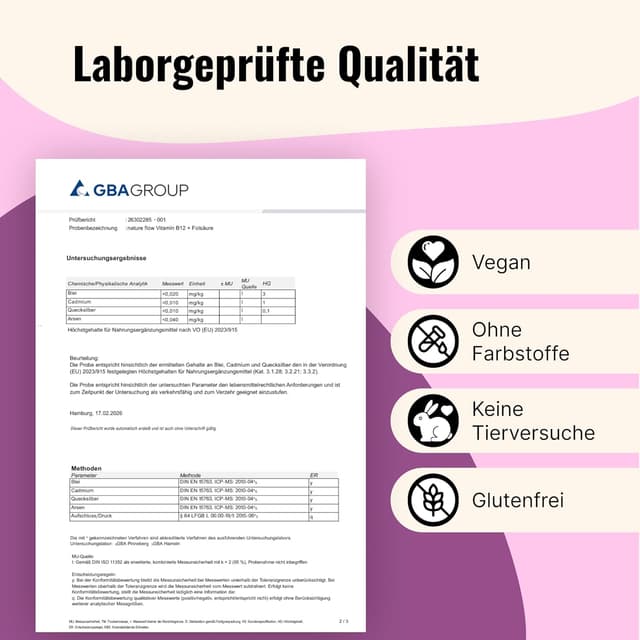 Thumbnail 6 de Vitamin B12 hochdosiert 500µg Tabletten 400 Stk