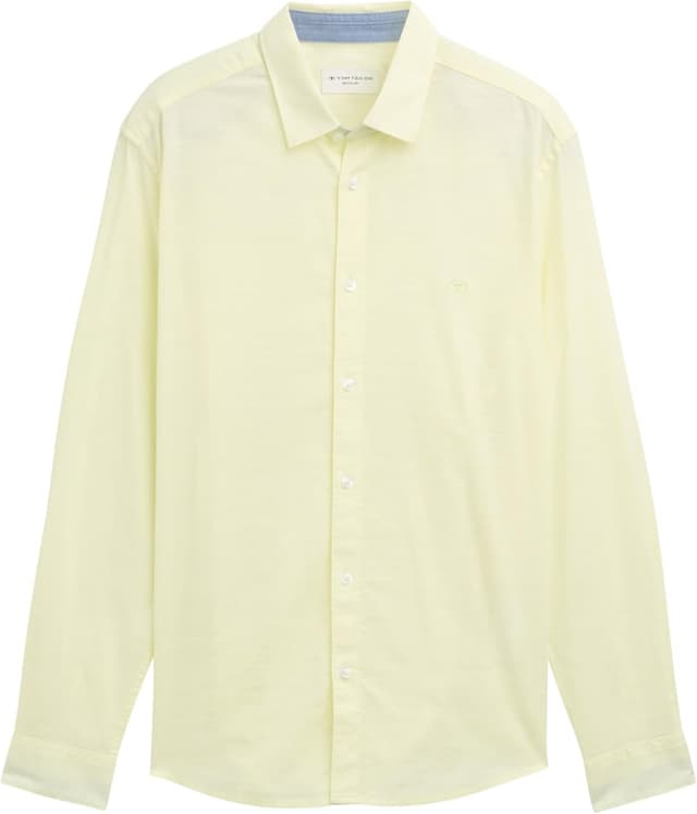 Detalle de Tom Tailor Camicia da uomo a maniche lunghe modello 1045087