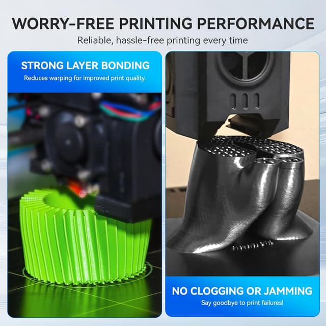 Thumbnail 3 de JJAYO Filamento PLA Silk 1.75mm Azul 💙 Impresora 3D