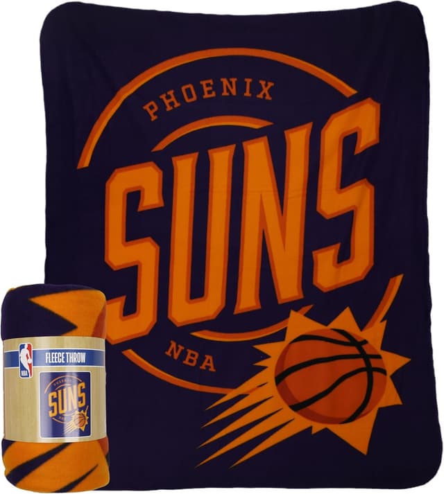 Detalle de Northwest NBA Phoenix Suns Fleece Throw Blanket (50" x 60"), Campaign