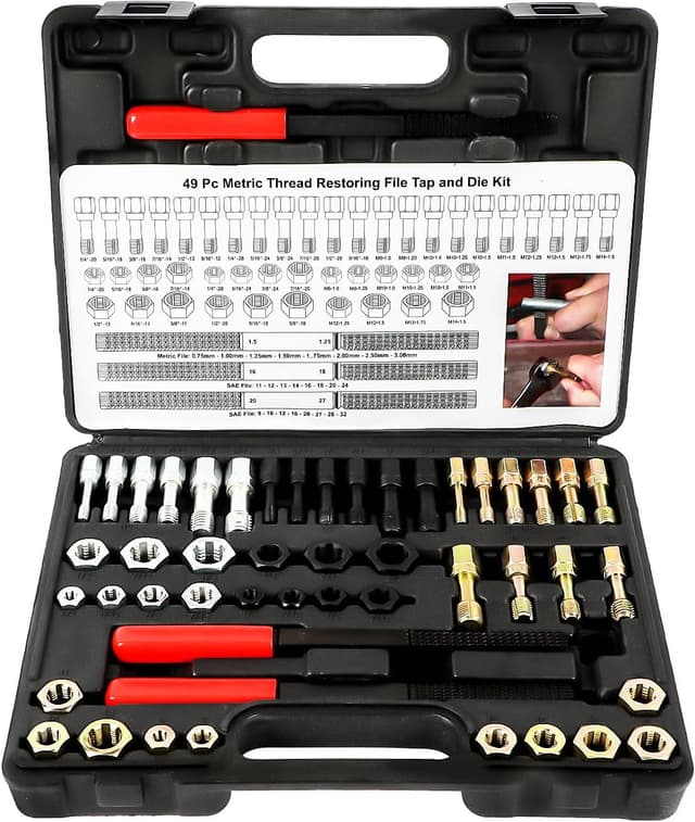 Detalle de LUTIFIX Thread Chaser Set 49 piece kit