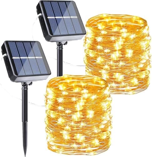 Detalle de Joomer Luces solares 14 m 120 LED