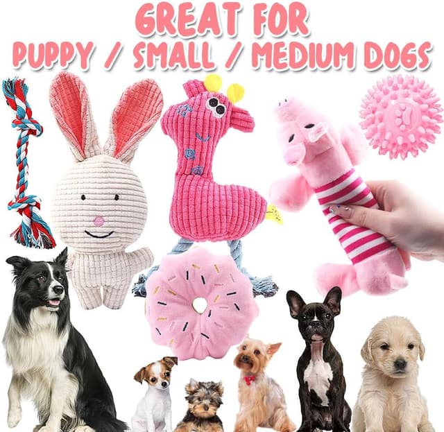 Detalle 2 de Dog toys for small dogs, 6 pack