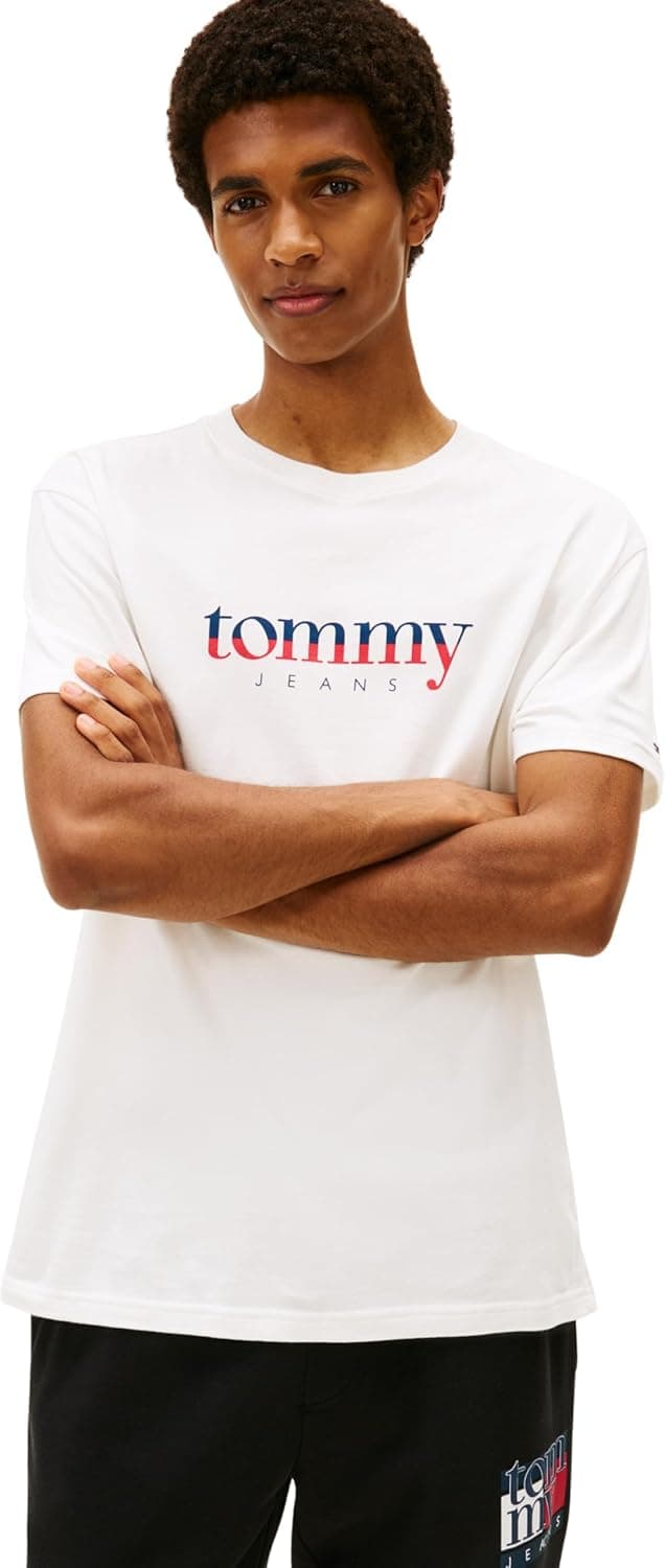 Thumbnail 6 de Tommy Jeans Uomo T-Shirt Maniche Corte Tee Regular Fit in cotone rigenerato
