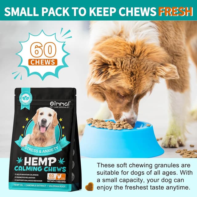 Thumbnail 4 de YaqvYoNg Calming Chews 60 for Dogs