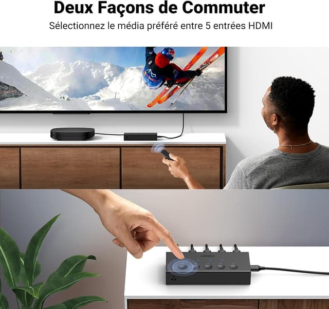 Thumbnail 1 de UGREEN HDMI Switch 4K 60Hz