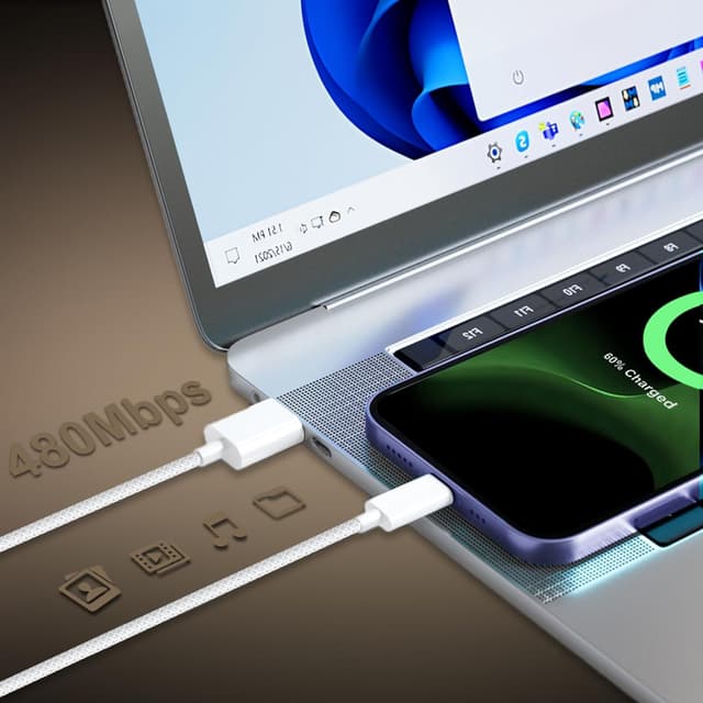 Thumbnail 5 de Cable iPhone 2M 2Pack MFi carga rápida