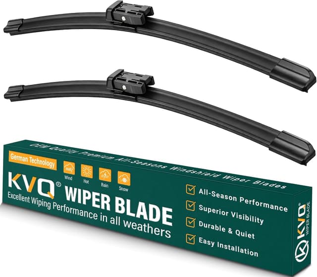 Detalle de KVQ Windshield Wiper Blades 22"