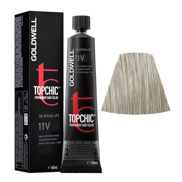Detalle de Goldwell Topchic Haarfarbe hellblond extra 8NN (60 ml) – für intensive, langanhaltende Farbergebnisse