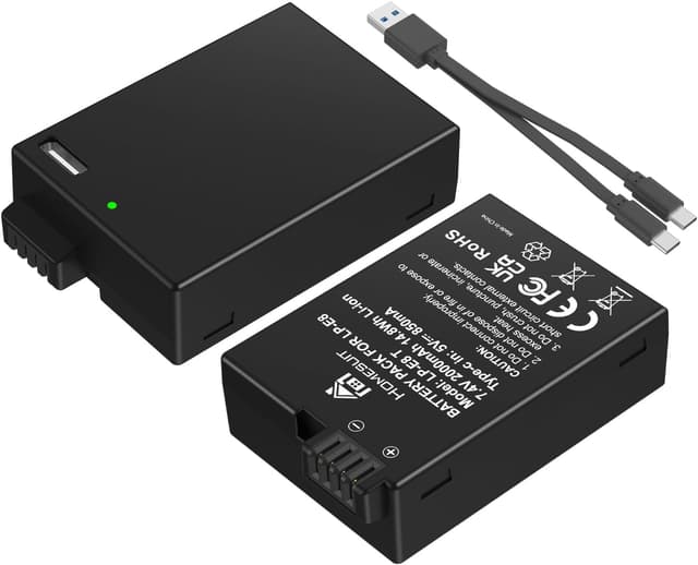 Thumbnail 6 de Homesuit LP-E8 Akku 1800mAh für Canon EOS Rebel