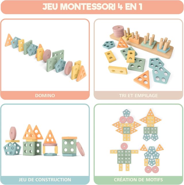 Thumbnail 5 de Sweety Fox Jeu Montessori 20 pièces