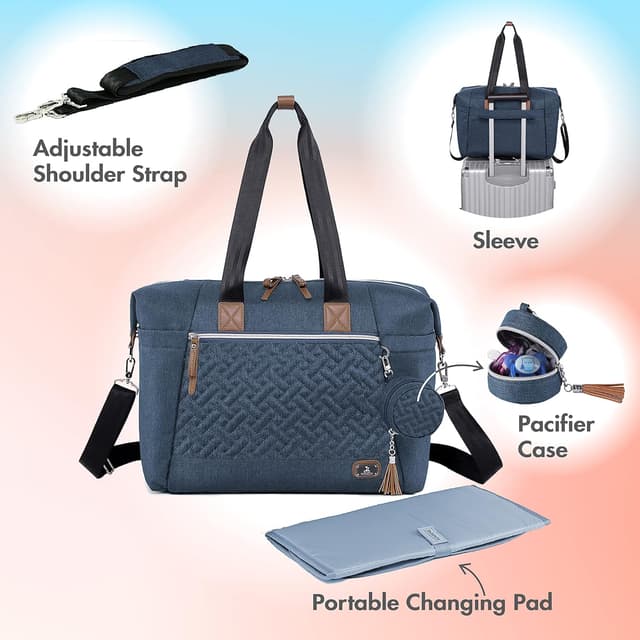 Detalle 2 de Dikaslon Wickeltasche mit 2-Wege-Reißverschluss