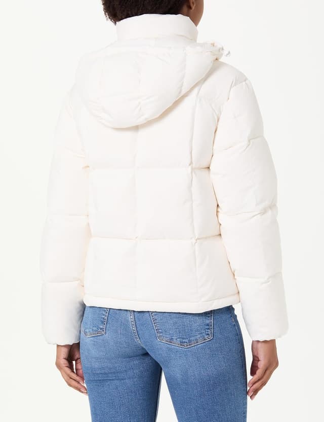 Detalle de Tommy Jeans Women’s Alaska Grid Down Puffer Jacket with Hood