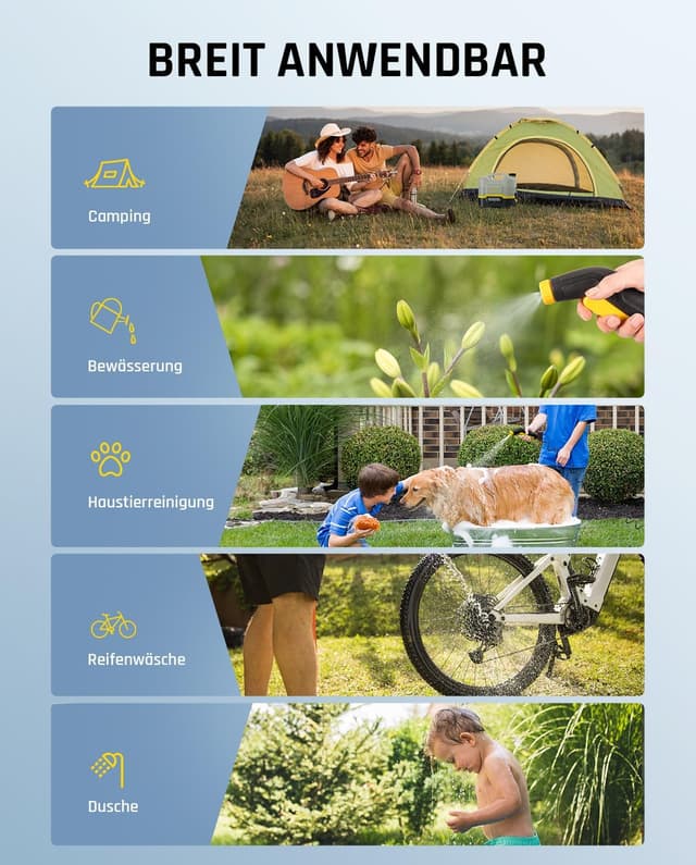 Thumbnail 2 de Fanttik NB8 Nano tragbarer Hochdruckreiniger 8 L