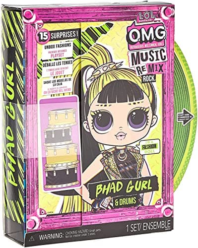 Detalle de L.O.L. Surprise! OMG Remix Rock BHAD GIRL 🎸 15 Sorpresas