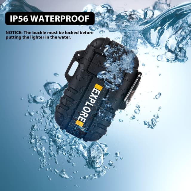 Detalle de Electric plasma lighter USB recharge