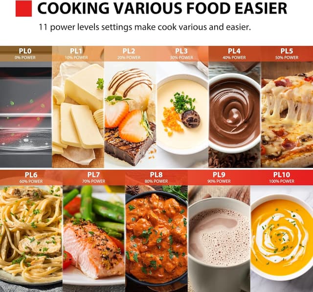 Detalle de Toshiba MW3-EM23PF 23L 900W Microwave