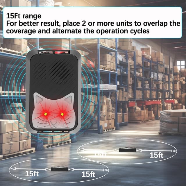 Thumbnail 5 de Anti Martre Voiture Ultrason 1 pc