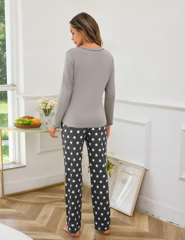 Thumbnail 6 de Demegimi Pijama mujer invierno 2 piezas S-XXL