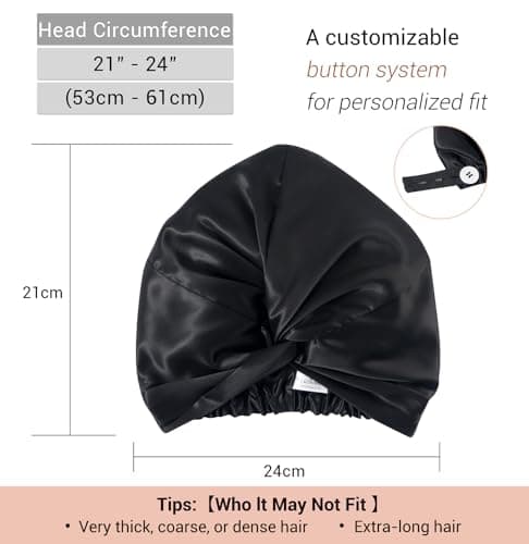 Thumbnail 5 de LaCourse Seidenhaube 22 Momme – rutschfest verstellbar, 100% Maulbeerseide