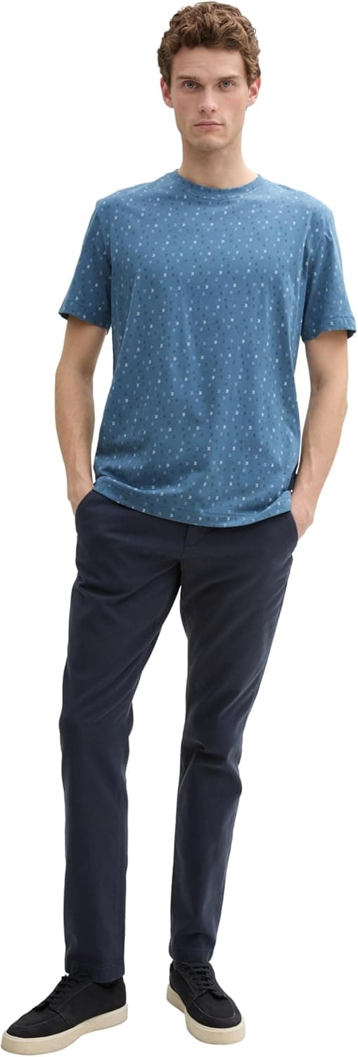 Detalle de Tom Tailor 1045633 T-Shirt da uomo a maniche corte