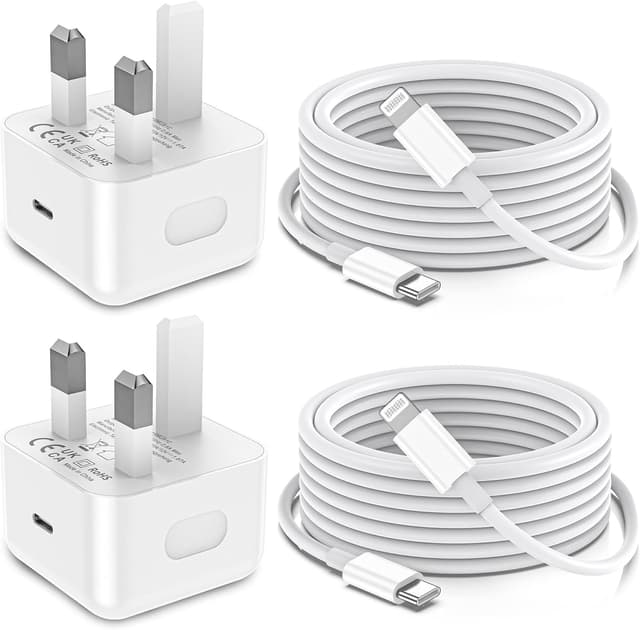 Detalle de LCOGPDOY iPhone Fast Charger 2Pack