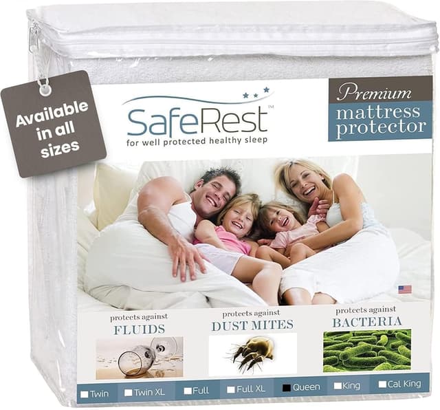 Imagen de SafeRest Premium Waterproof Mattress Protector en OfertitasTOP