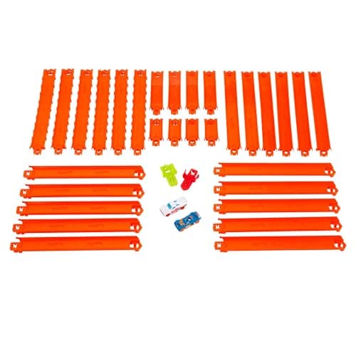 Detalle 2 de Hot Wheels JDW42 Pista Deluxe 7,5 m con 2 coches