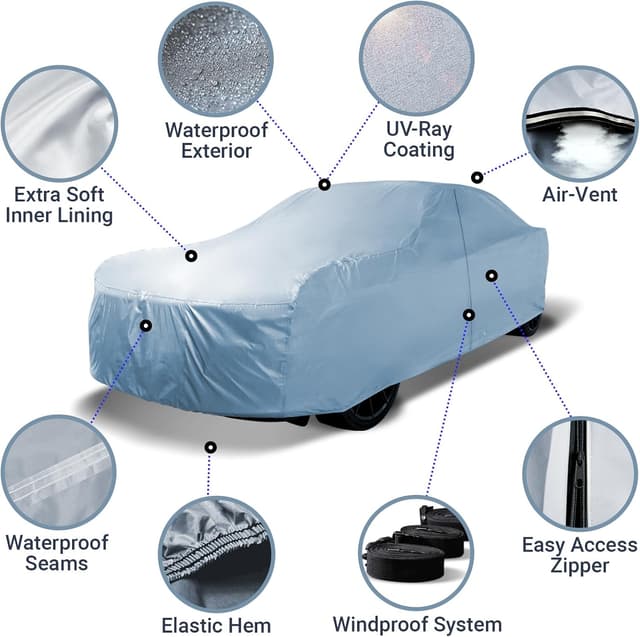 Thumbnail 3 de iCarCover Honda CRX Car Cover 1988-1991