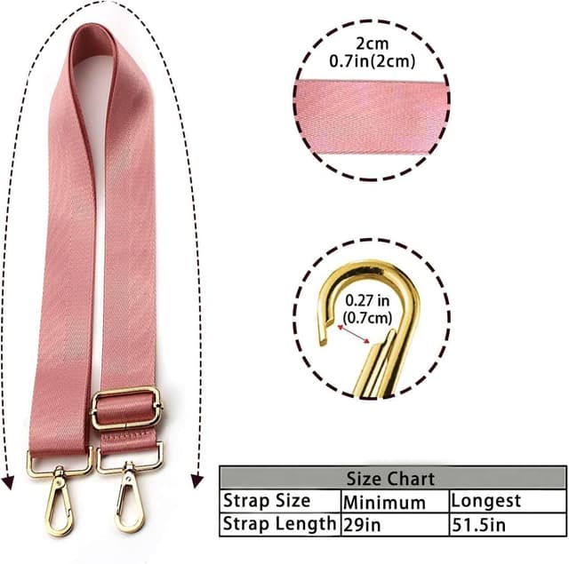 Thumbnail 1 de WULIQIUQIU Wide Shoulder Purse Strap 80–140 cm