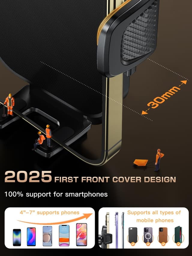 Thumbnail 4 de Topmake 3-in-1 Car Phone Holder Mount