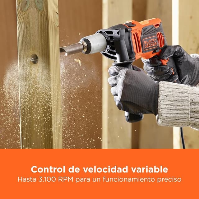 Detalle 2 de BLACK+DECKER BEH850K-QS Taladro percutor 850 W