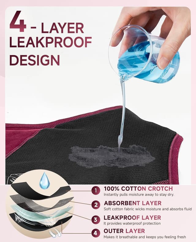 Thumbnail 2 de RFOGJV Periodenunterwäsche Hochwaage 95 Baumwolle