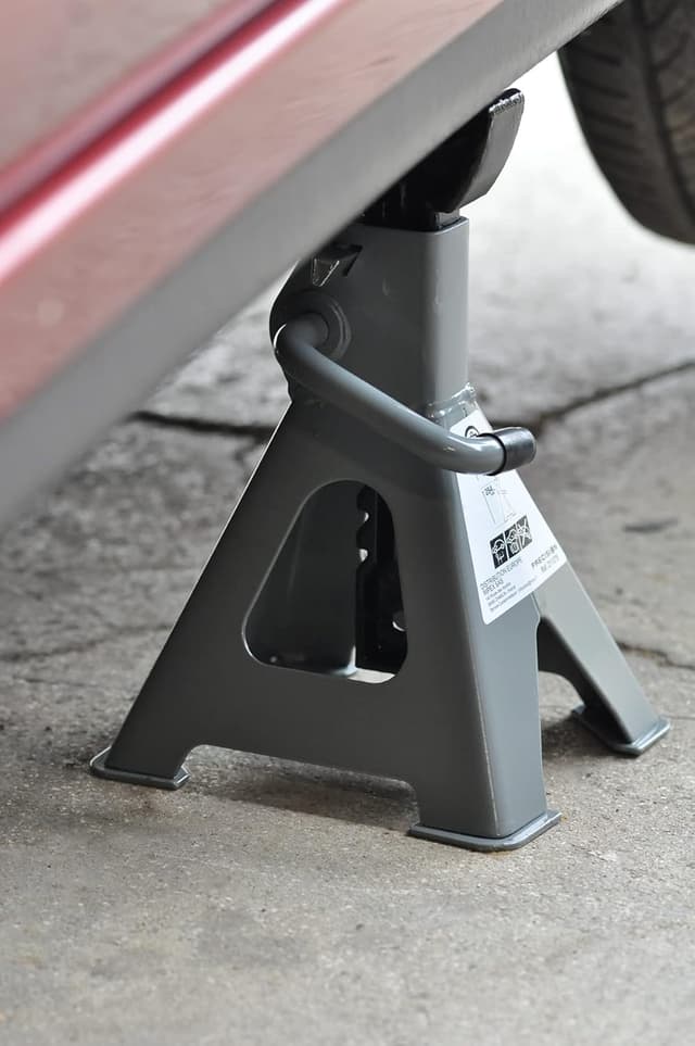 Thumbnail 6 de Precision Steel 2 cavalletti a cremagliera auto con treppiedi, portata 3 tonnellate