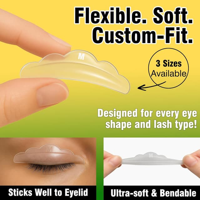 Detalle de 2-IN-1 Wimpernlifting- & Augenbrauen-Lifting-Set für DIY-Lash Lifting & Brow Lifting (Salon-Ergebnis zu Hause)