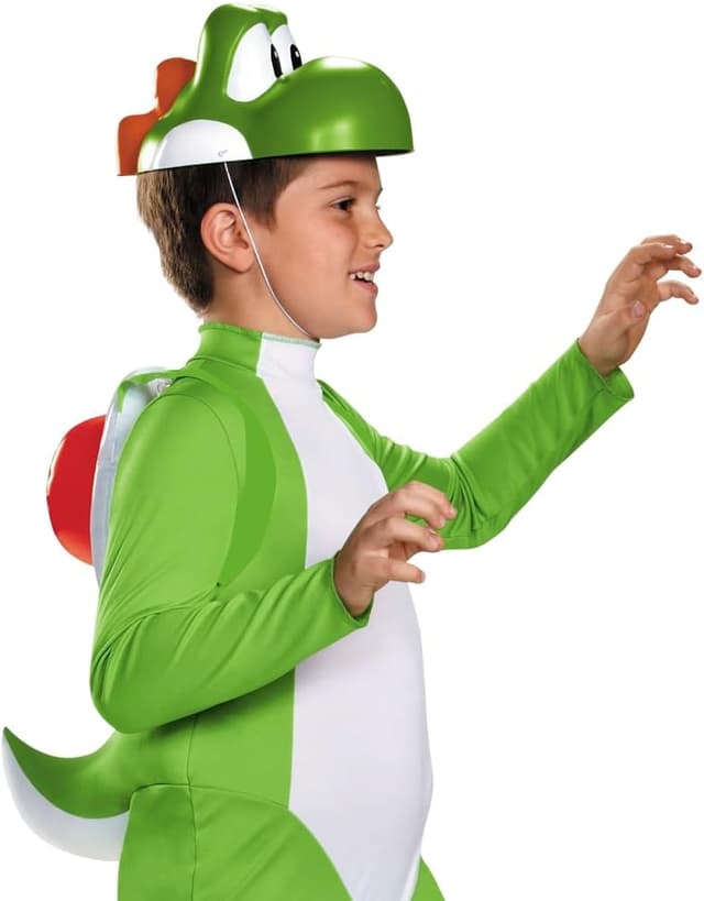Thumbnail 2 de Disguise Yoshi Costume Size 4-6 ðŸŽ