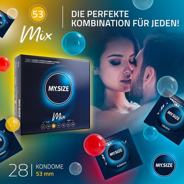 Thumbnail 1 de My.Size Mix Kondome 53 mm