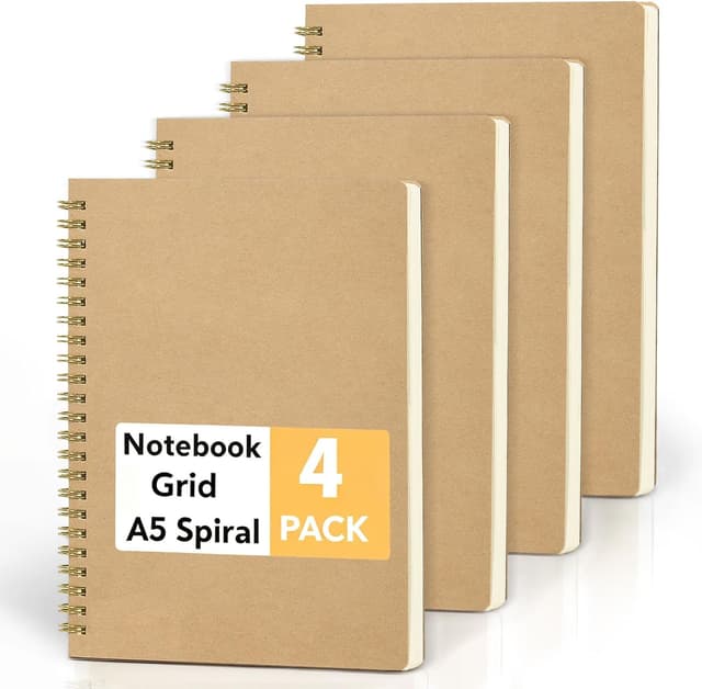 Thumbnail 6 de JSQJ cuaderno espiral A5 4 uds