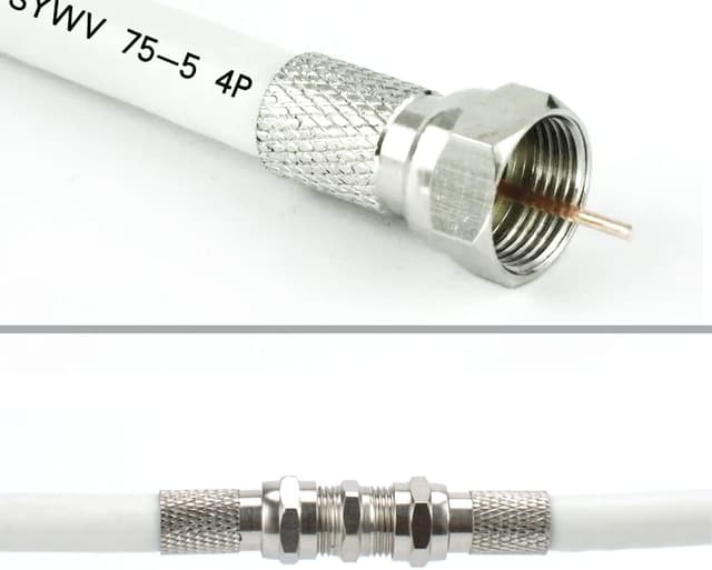 Detalle de CKANDAY 20 Pcs F-Type Coaxial Connector Kit