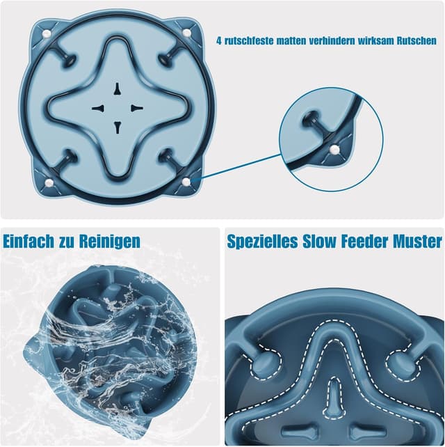 Detalle de Anti Schling Napf 22 cm für Hunde