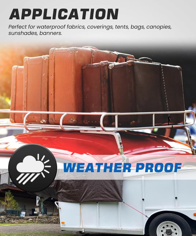 Detalle 2 de Heavy Duty Bungee Cords with Hooks (35kg) – Elastic Tie Down Straps, Pack of 12