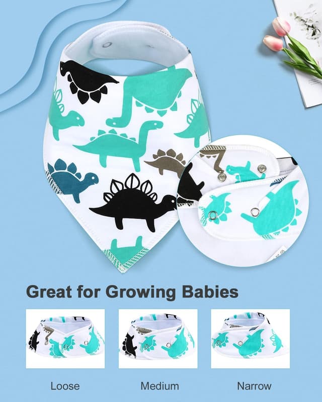 Detalle de Baby Lätzchen FLYISH DIRECT 8er-Pack